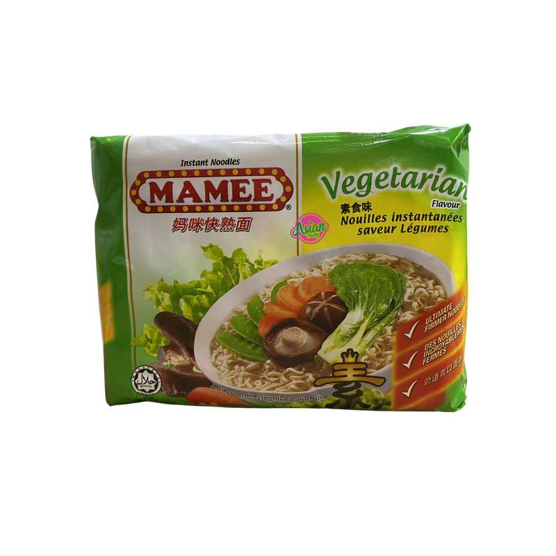 Mamee	Instant Noodle Vegetarian Flavour 5 Pack Front