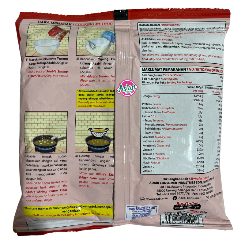 Adabi Shrimp Fritter Flour 200g
