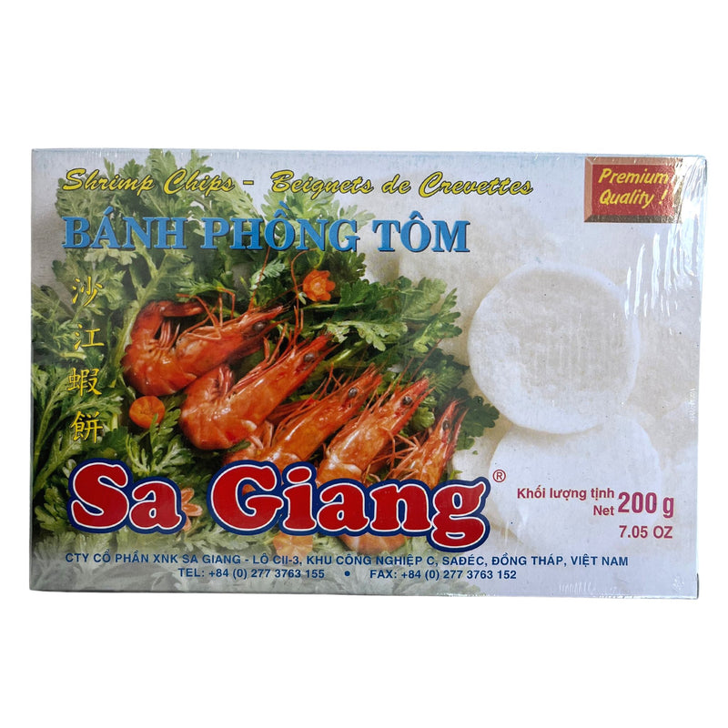 Sa Giang Tapioca Shrimp Crackers 200g Front